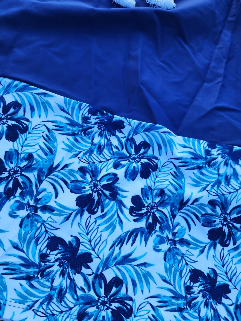 Cabana Life x Talbots Seychelles Blue Lace-Up Beach Dress UPF 50+ size Small